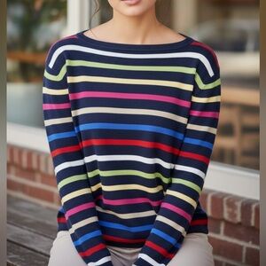 Vintage Villager Sport Mid Weight Sweater from Liz Claiborne Multi. Size Medium